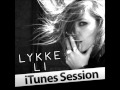 Lykke Li "Silent my song" from iTunes Session ...