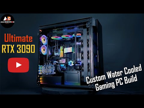 Ultimate RTX 3090 Build Gaming PC, How to Build PC RTX 3090 Gaming PC , water cooled