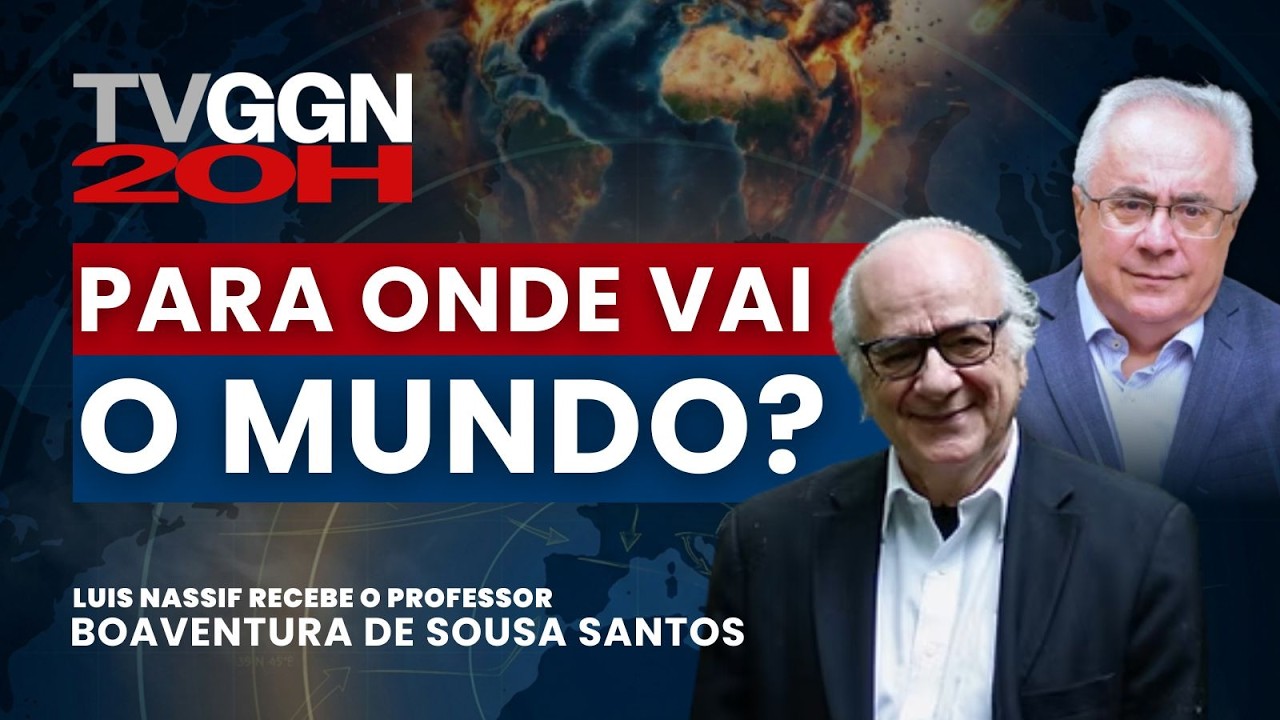 Estamos no início de uma era de guerras sem fim? - Nassif recebe o professor Boaventura - TVGGN 20H