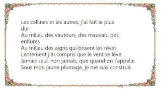 Vianney - Notre-Dame des Oiseaux Lyrics