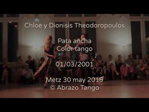 Chloe y Dionisis Theodoropoulos -  Pata ancha - Abrazo Tango Metz Festival 2019