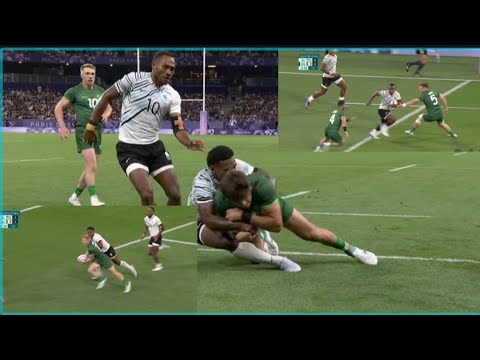 Fiji 7s Vs Ireland 7s Highlights | Paris Olympics Rugby 2024