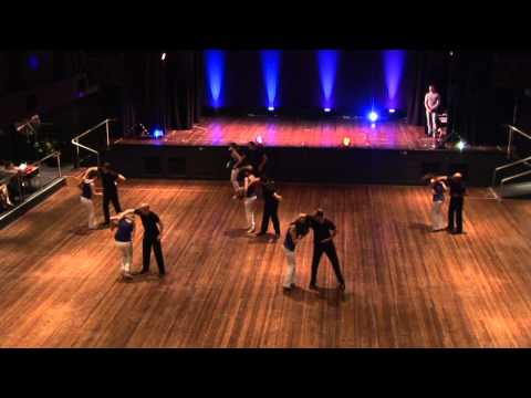 2012 Ceroc Christmas Party "Hero" Advanced Routine Performance