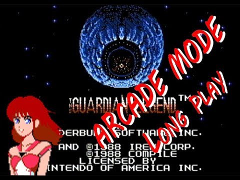 The Guardian Legend 1988 nes arcade mode long play