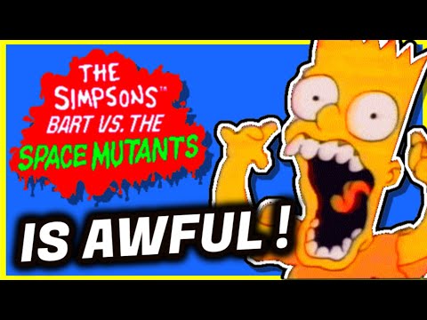 😡 The Simpsons : Bart vs The Space Mutants - RUINED Our Childhood ! 😡