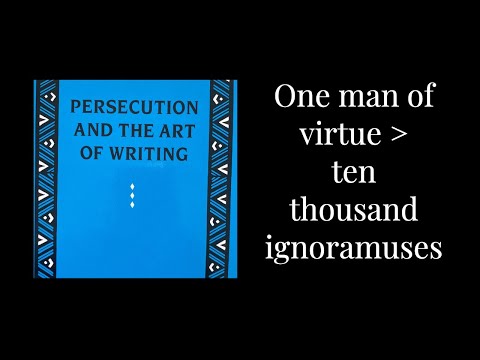 What is a Straussian reading? What is esoteric Writing?