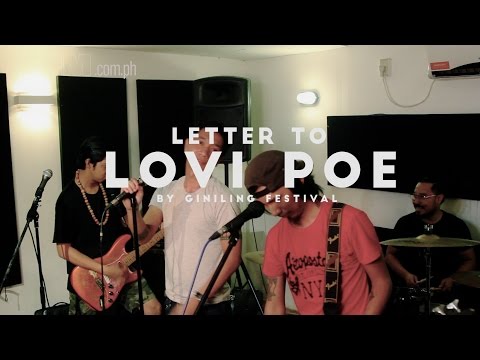 Giniling Festival's Letter To Lovi Poe