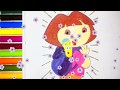Dora The Explorer DORA Дора Coloring For Children
