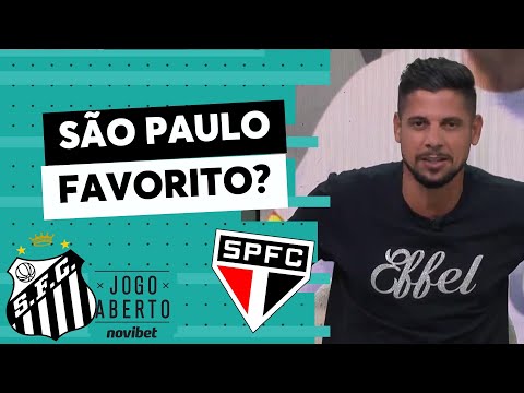 São Paulo é favorito contra o Santos pelo Brasileirão? Jogo Aberto comenta
