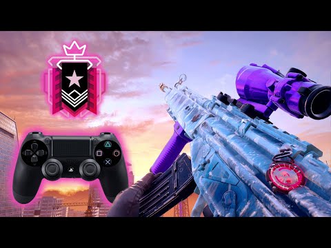 CONTROLLER CHAMPION MAKING PLAYS: PS4 Ranked Highlights - Rainbow Six Siege Console Gameplay