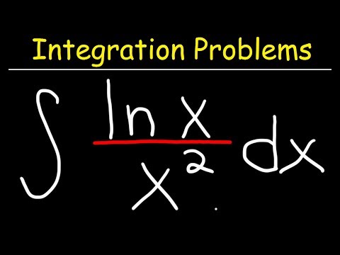 Integral of lnx x 2