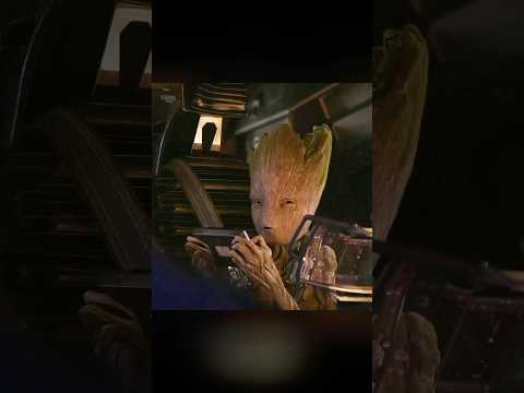 The rebellious Groot is the ultimate gaming fanatic in the MCU😝#groot #funny #adorable #marvel #mcu