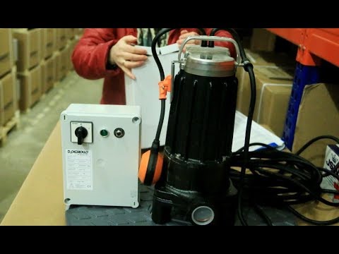 Обзор насоса Pedrollo TRITUS с режущим механизмом