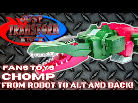 JUST TRANSFORM IT!: Fans Toys Chomp (Skullcruncher)