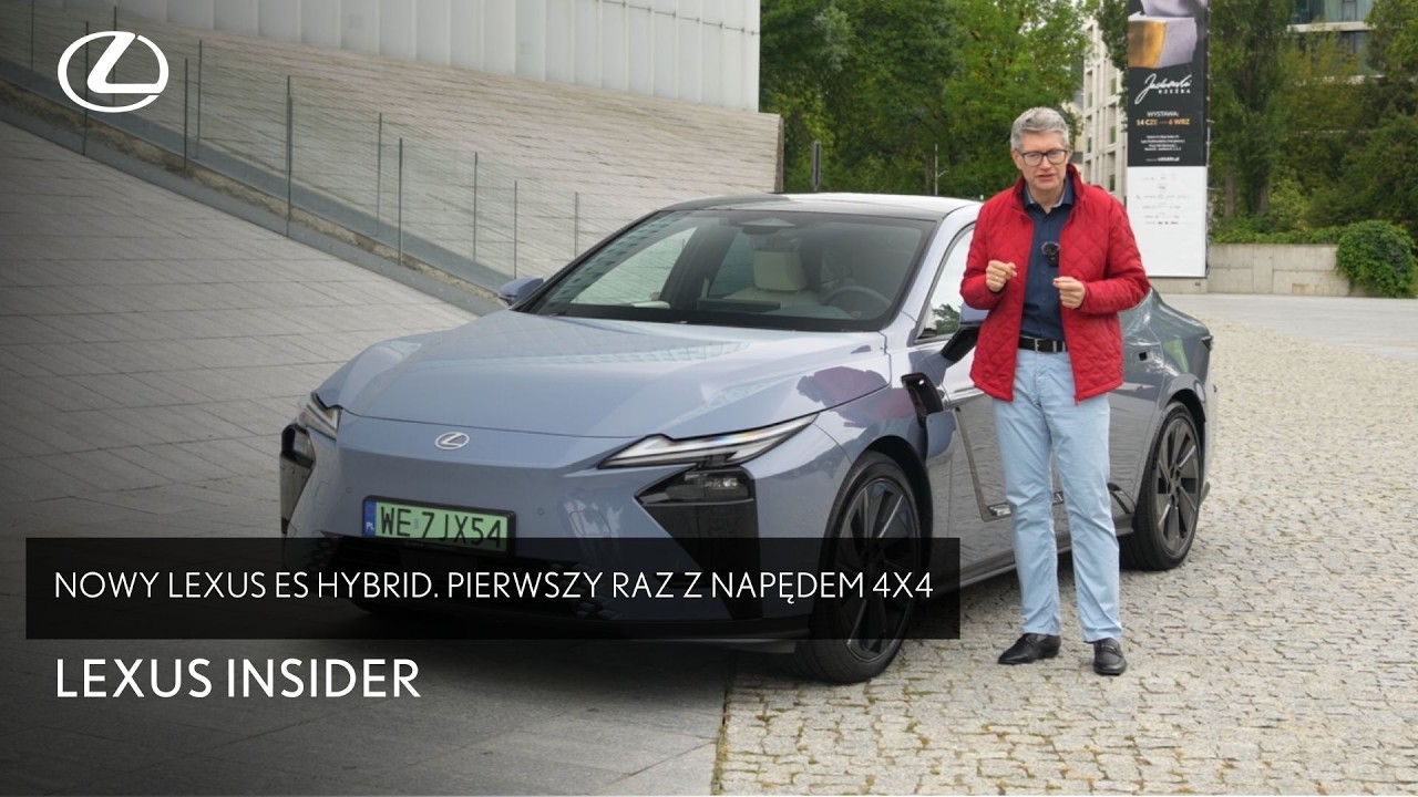 Nowy Lexus ES Hybrid. Pierwszy raz z napędem 4x4 | Lexus Insider