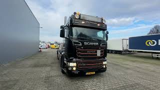 شاحنة ذات الخطاف Scania R730 V8 6x2 CROWN ED - FULL AIR - RETARDER | صورة 4 - Autoline