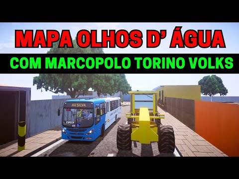 🔴Gameplay Mapa Olhos D’ Água Linha 03 | Proton Bus Simulator | Melhor Simulador de Ônibus