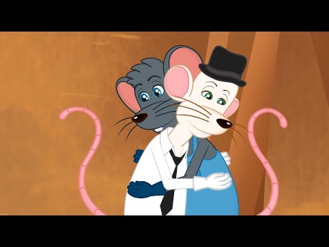 O Rato do Campo e o Rato da Cidade | Fabulas de Esopo | Fabula + Musicas com Os Amiguinhos