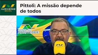 Alexandre Pittoli convoca brasileiros e afirma que sucesso da missão depende da união de todos