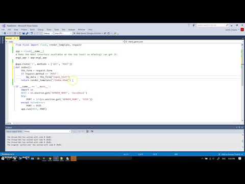 Python Flask Forms And Passing Data