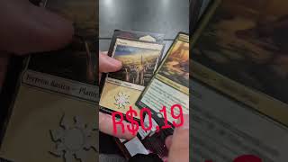 O primeiro Booster a gente nunca esquece! #magicthegathering #booster #unboxing #foryou