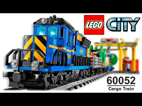 LEGO CITY 60052 Cargo Train Lego Speed Build COMPILATION All Instructions