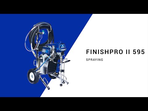 FinishPro II 595 PC Pro Tutorial: how to spray with your paint sprayer