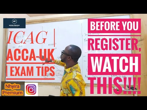 Exams Tips : What To Know Before You Register For Exam| ACCA | CIMA | ICAG|
