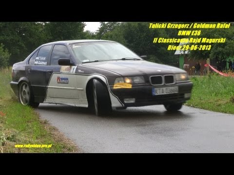 Tulicki Robert / Goldman Rafał - BMW E36 - II Classicauto Rajd Magurski  Biecz 29-06-2013