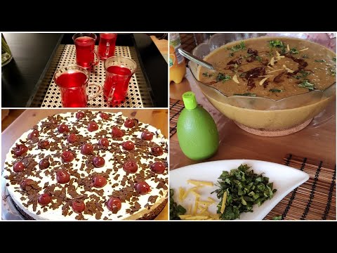 Black Forest Cake, Haleem and Pink Tea | Weekend Vlog | TODAY'S FUN