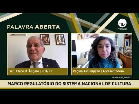 Chico D'Angelo fala sobre proposta do marco regulatório do Sistema Nacional de Cultura