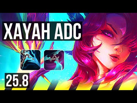XAYAH & Rakan vs NILAH & Senna (ADC) | KR Master | 25.8