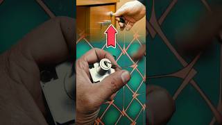 How To Open Drawer Lock With Hair pin #lock