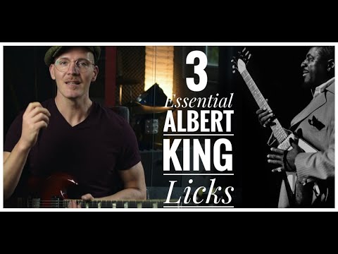 3 ESSENTIAL Albert King LICKS!!