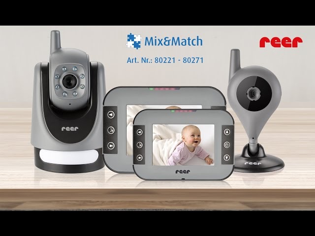 Video Teaser für reer Mix & Match Video Babyphone DE (Art. Nr.: 80221 bis 80271)