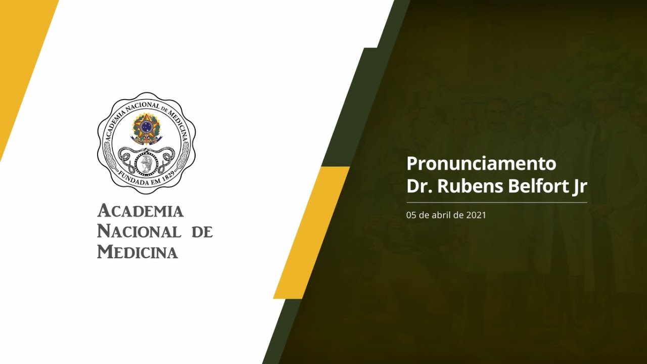 Pronunciamento do Presidente da ANM Acad. Rubens Belfort Jr.