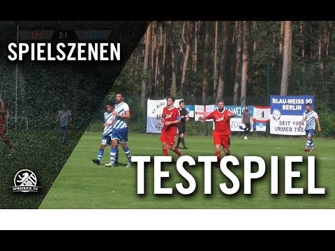 Ludwigsfelder FC – Sp. Vg. Blau-Weiß 90 (Testspiel)