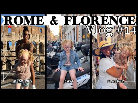What to do in a 7 day trip to ROME & FLORENCE? 🇮🇹 | vlog 14 #italia @Tiffanie.FamilyTravels