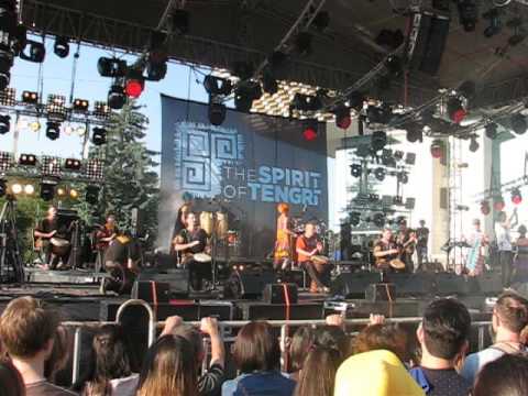 The SPIRIT of TENGRI almaty 2016, day 2, opening by Baraban.kz project