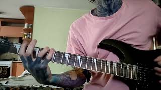Rammstein - Eifersucht / guitar lesson, riffs, tutorial