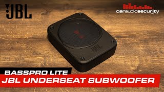 JBL Basspro Lite ULTRA-COMPACT Underseat Subwoofer | Car Audio & Security
