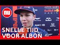 Albon: 'Raakten wat tijd kwijt door problemen met wielophanging' | NU.nl
