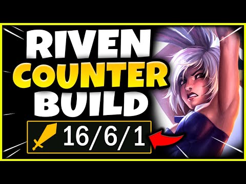 THIS RIVEN BUILD EASILY COUNTERS ALL RANGED TOPLANERS (DO THIS) - Riven TOP Gameplay Guide S11