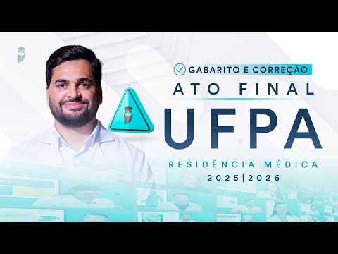 Correção e Gabarito UFPA Residência Médica 2025/26