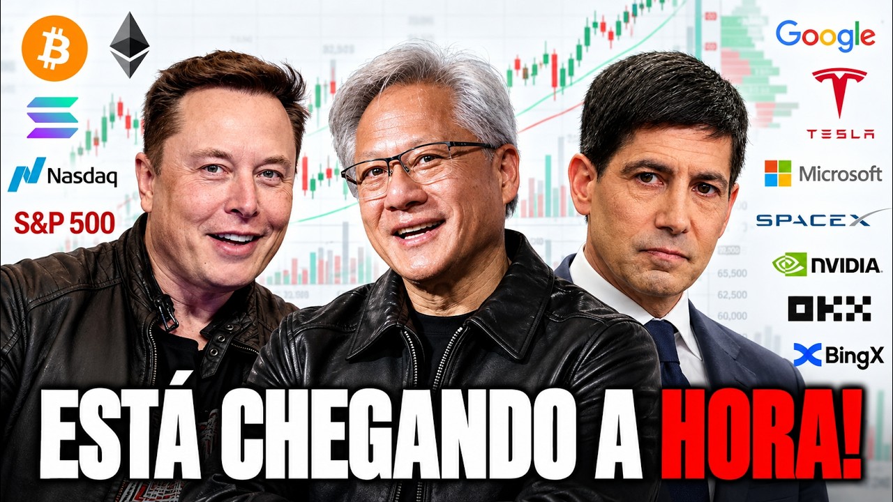 ESTÁ CHEGANDO A HORA!
