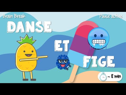 PAUSE ACTIVE: DANSE ET FIGE L'ÉTÉ#2 (APQ) Brain Break: Summer Freeze Dance #2 (DPA)