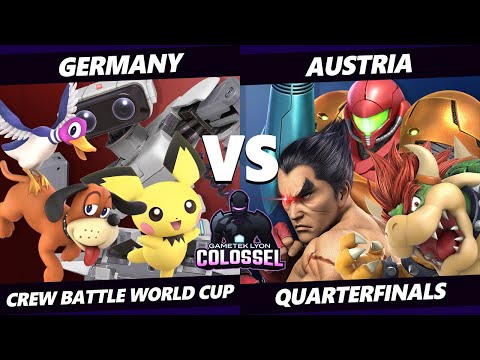 Colossel 2022 Crew Battle World Cup - Germany Vs. Austria - SSBU Smash Ultimate