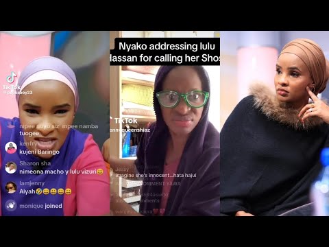 Wah! Lulu Hassan Fight With Tiktoker Nyako! Wewe Ni Shosh!