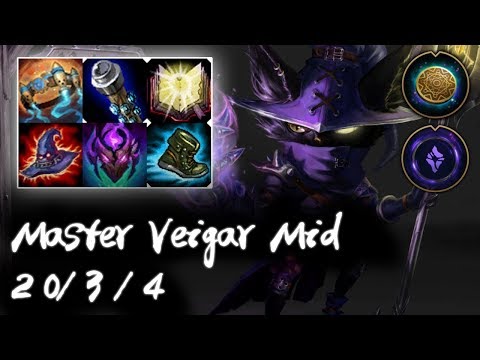 Master Veigar Mid vs Azir | Korea High Elo Replays