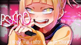 Nightcore ↬ Psycho [lyrics]